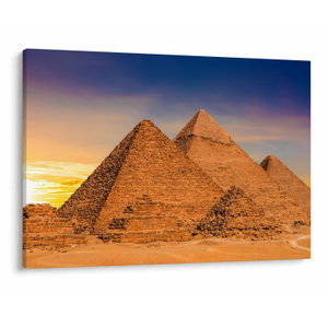 Schilderij - Piramiden in Egypte (V022036V10070)
