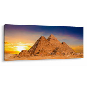 Schilderij - Piramiden in Egypte (V022036V12050)