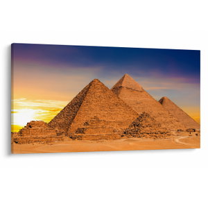Schilderij - Piramiden in Egypte (V022036V12070)