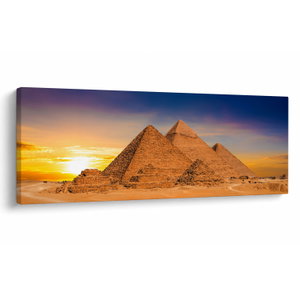 Schilderij - Piramiden in Egypte (V022036V14558)