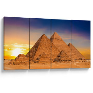Schilderij - Piramiden in Egypte (V022036V16080)