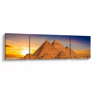 Schilderij - Piramiden in Egypte (V022036V17050)