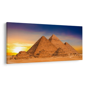 Schilderij - Piramiden in Egypte (V022036V200100)