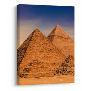 Schilderij - Piramiden in Egypte (V022036V3040)