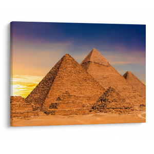 Schilderij - Piramiden in Egypte (V022036V7050)