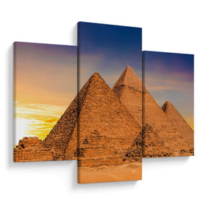 Schilderij - Piramiden in Egypte (V022036V90603PCS)