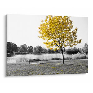 Schilderij - Rust in park (V022039V10070)