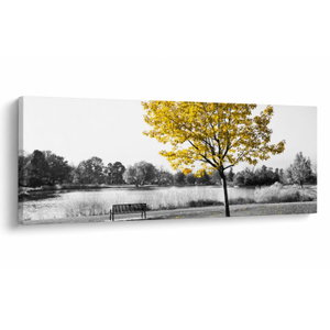 Schilderij - Rust in park (V022039V14558)