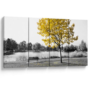 Schilderij - Rust in park (V022039V16080)