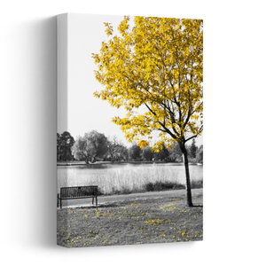 Schilderij - Rust in park (V022039V2030)