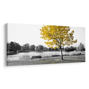 Schilderij - Rust in park (V022039V250125)