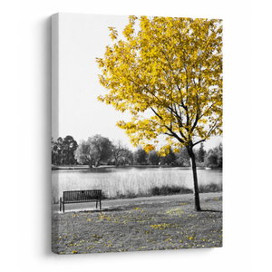 Schilderij - Rust in park (V022039V3040)