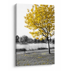 Schilderij - Rust in park (V022039V6090)