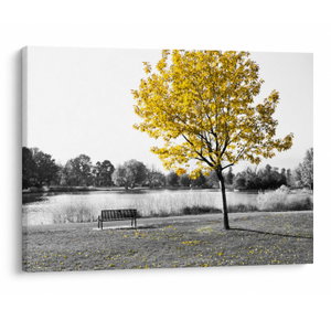 Schilderij - Rust in park (V022039V7050)
