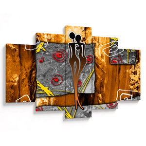 Schilderij - Oude schildering