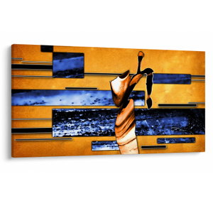 Schilderij - Abstract schilderij