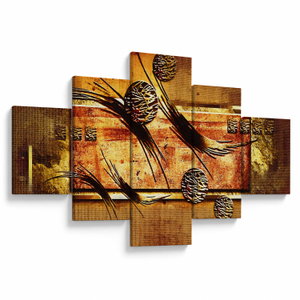Schilderij - Abstractie (V022063V12570)
