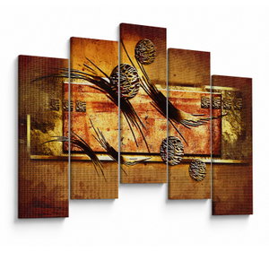 Schilderij - Abstractie (V022063V12590)