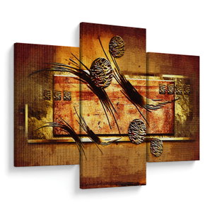 Schilderij - Abstractie (V022063V90603PCS)