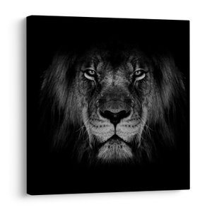 Schilderij - Imposante leeuw (V022102V4040)