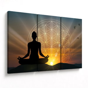 Schilderij - Meditatie