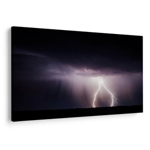 Bild auf Leinwand - Gewitter