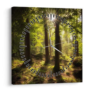 Schilderij - Droombos (met klok) (V022623V3030C)