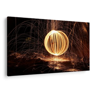 Bild auf Leinwand - Malen mit Licht