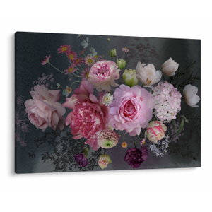 Schilderij - Tuinbloemen (V022961V10070)
