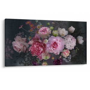 Schilderij - Tuinbloemen (V022961V12070)