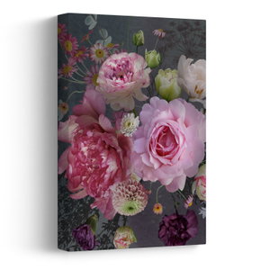 Schilderij - Tuinbloemen (V022961V2030)