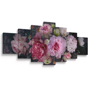 Schilderij - Tuinbloemen (V022961V210100)