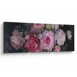 Schilderij - Tuinbloemen (V022961V9030)