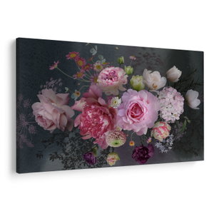Schilderij - Tuinbloemen (V022961V9060)
