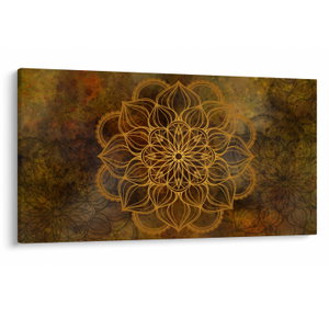 Schilderij - Mandala van vreugde (V022966V12070)