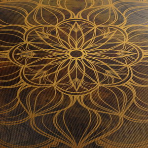 Schilderij - Mandala van vreugde (5)