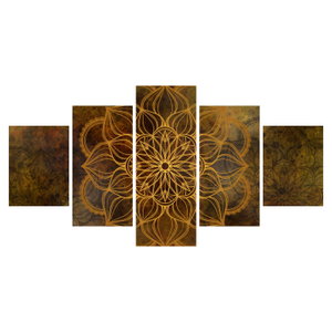 Schilderij - Mandala van vreugde (6)