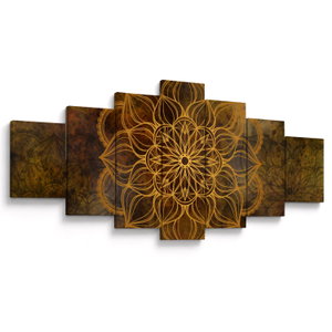 Schilderij - Mandala van vreugde (V022966V210100)