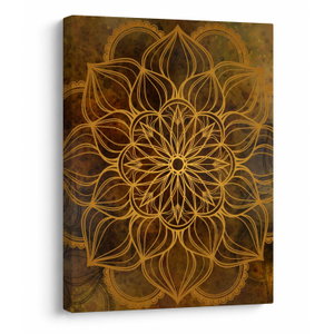 Schilderij - Mandala van vreugde (V022966V3040)