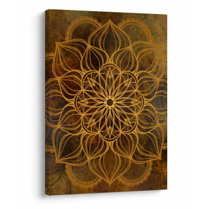Schilderij - Mandala van vreugde (V022966V5070)