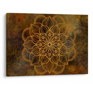 Schilderij - Mandala van vreugde (V022966V7050)
