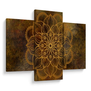 Schilderij - Mandala van vreugde (V022966V90603PCS)