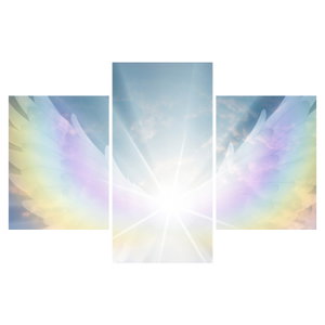 Schilderij - Aura van een engel (6)