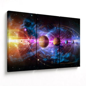 Schilderij - Zonnestelsel (V022968V120803PCS)
