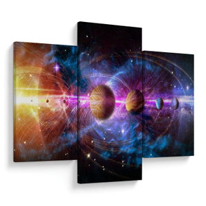 Schilderij - Zonnestelsel (V022968V90603PCS)