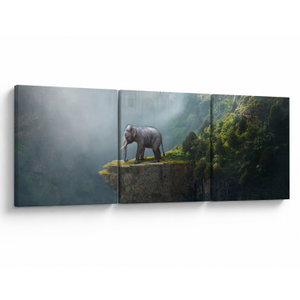 Tablou - Elefant în vârful Taj Mahalului (V023050V12040)