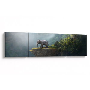 Tablou - Elefant în vârful Taj Mahalului (V023050V17050)