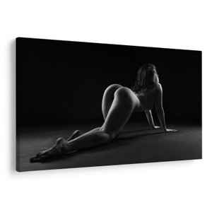 Schilderij - Naakt van ee strekkende vrouw (V023081V12080)