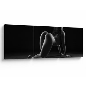 Schilderij - Naakt van ee strekkende vrouw (V023081V9030)