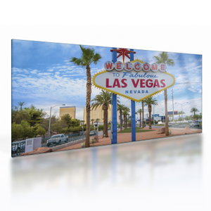 Skleněný obraz - Las Vegas (V023122V10050GD)